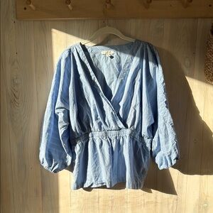 Free Assembly Striped Top Size M